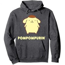 산리오 후드티 폼폼푸린 캐릭터 앞뒤 풀오버 후디 130536