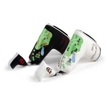 기억자 모양 골프 자수 커버 캐디 용품 퍼터 아이템 골프행사선물 _777EA, 화이트