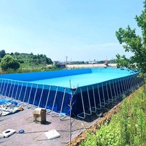 초대형 수영장 야외 풀장 축제 워터파크 10mX10m, 10x10x1.5m(두꺼운두배테두리)