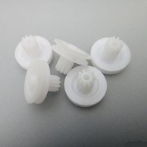 랙기어 랙과피니언 플라스틱 풀리 기어 모델 부품, 10 Teeth