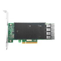 9400-16I LSI SAS3416 16 내부 포트 SFF8643 * 4 SAS SATA NVMe SSD HBA 12Gbs 새 밀폐형, 한개옵션0