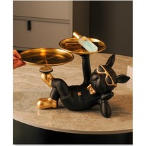 불독트레이 감성소품 차키 열쇠 보관함 현관 정리함, 그레이