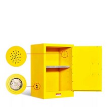 ECO-ON 유류저장소 안전 보관함 위험물 방화 폭발방지, 4갤런 2층 빨간색, 1개