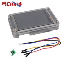 디스플레이 미니디스플레이 Nextion Enhanced 2.4 인치 USART HMI LCD 터치 디스플레이 화면 320*240 NX32, 한개옵션0