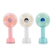 고집쟁이녀석들 손선풍기 샬롬휴대용선풍기 핸디선풍기 3종, 3.민트 : 스티커형식_나눔바른펜(20개이상만)