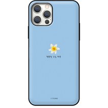 아이폰12 케이스 또아네 꽃날 마그네틱 미러 카드 범퍼
