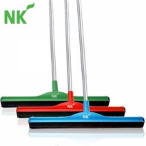 [식공구] 엔케이 이중 스펀지 바닥 밀대 (70cm 봉포함) / 스퀴지 아파트 유리 물기 제거 청소 업소용 HACCP, 150cm, 파랑