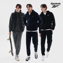 리복 22FW 패딩베스트 플리스셋업 남성 3종세트 3컬러 택1
