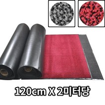 건물 빌딩 회전문 입구매트 2미터 신발털이 발매트 복도 현관매트 발코니, 그레이