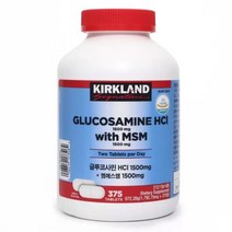 커클랜드 시그니춰 글루코사민HCI 1500mg+엠에스엠1500 mg, 단품