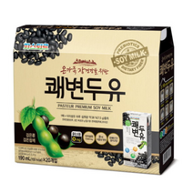 파스퇴르 쾌변두유 검은콩 검은깨, 19개, 190ml