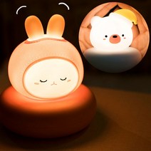 귀요미 LED 무드등 러블리 조명 278863, 러블리 W007무드등(화이트베어)