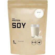 자프로 THE PROTEIN 소이 프로틴 식물성 단백질 파우더 1kg (플레인) 타케우치제약