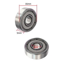 인라인 롤러 스케이트 베어링 3x10x4mm 623zz 탄소강 음소거 볼 깊은 홈 보드용 10 개, 04 625ZZ