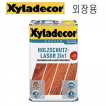 씨라데코 외부 오일스테인 방부 방충 방습 목재보호 4L, 마호가니5l