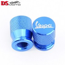 바이크 오토바이 휠 타이어 밸브 스템 캡 커버 Piaggio Vespa Primavera 150 SPRINT GTS 300 ie LXV 125 200 액세서리, 03 Blue