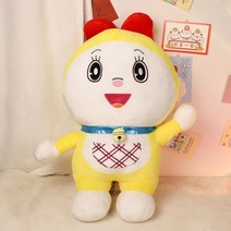 서있는 도라에몽과 도라미 남매 인형