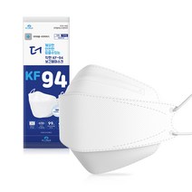 [식약처 의약외품]국산 KF94 더착한 보건용 황사방역용 마스크 대형 3D입체형 개별포장1개입 50매 100매 200매, 1매(개별포장)x100팩=100매