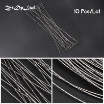 플런지쏘 ZtDpLsd 10 개 225MM 15 인치 목공 멀티 양면 톱니 블레이드 화환 톱 와이어 톱날 0.6 0.7 0.8 1.0mm, 10 Pcs a08