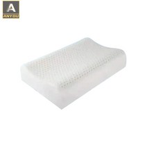 ANYOU 천연라텍스 경추목베개 수면베개 추천, 곡선라텍스베개