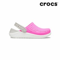 크록스 [크록스] 아동 라이트라이드 클로그 핑크 205964-6QR (성인착용가능)