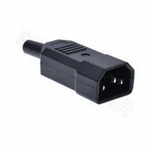 전선 칩 다이오드 회로 열선 ac 플러그 250v10a iec320 c13 c14 ac pdu ups 유선 전원 콘센트 인라인 케이블 조립 설치 전기 패널 콘센트 ac, bx-10 (c14)