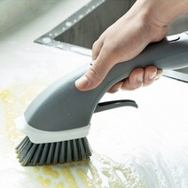 스프레이 거품 브러쉬 청소솔 일체형 세제 다용도 바닥 화장실 틈새 솔 실리콘 청소법 후기 추천