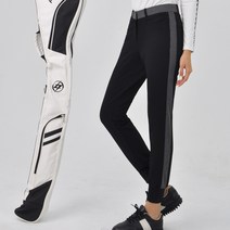 UB-73 그레이 옆 라인 캐쥬얼 조거 소세지 조커 팬츠 여성 골프 웨어 빅사이즈 가을 블랙 바지