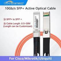 광케이블 광컨버터 광센서 SFP 10Gb AOC 케이블 1M 2M 3M 5M 10M 15m.50m 10GBASE 액티브 광학 Cisco HuaW, CHINA_50Meters OM3