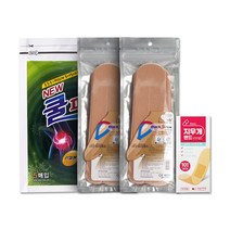 나사라 퀵스트립 베이지 어깨 통증용 테이프 8cm x 20cm Y형 스트립 2개 + 대일 뉴 쿨파프 10cm x 14cm 5매입 + 지우개밴드 10매입, 1세트