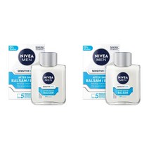 (독일직배) 1+1 니베아 맨 센서티브 쿨 애프터 쉐이브 밤 100ml Nivea SENSITIVE COOL AFTER SHAVE BALM 100ml