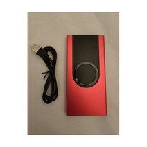 Unbranded 둘! Qi 무선 전원 은행 충전기 백업 휴대용 빨간색 6000mAh
