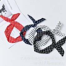 베이직와이어머리띠 날으는스카프 복고데이 파티쇼 터번 레트로 7080 반다나 단체응원행사 목스카프