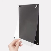 고급형 교체게시판 자석프레임액자 A4 A3, 흰색