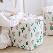 닌샵 빅사이즈 다용도 보관함 1+1+1(총 3p) 리빙박스 옷 소품 수납정리, 블랙3P