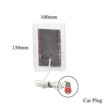 12V 24V 전기 난방 필름 패드 열 탄소 섬유 원적외선 히터 랩 애완 동물 재킷 조끼 장갑 양말 바지 벨트 옷, 150x100mm 2