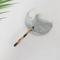 프랑스핀 셀룰로오스 호피 롱큐빅 미니 베이직 사이즈 자동 머리핀