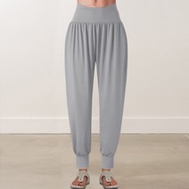 요가 하렘 팬츠 Womens Harem Aladdin Pants 캐주얼 솔리드 헐렁한 집시 루즈 지니 바지 밸리 댄스 슬랙스 스웨트