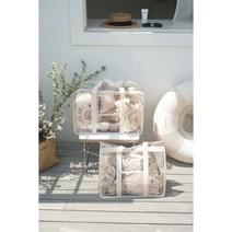 감성 투명 비치백 2가지 디자인