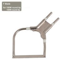 전기가위 TOYOBER 핸드 잡아 전문 핫 커터 도구 나이프 전기 나일론 로프 웨빙 절단 키트, Only F blade+UK