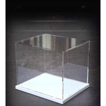 투명 아크릴 피규어 케이스 프라모델 장식장 진열장 보관함, L 20x40CM(길이 x 너비)
