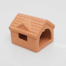 수족관 장식용 하우스 황토 TW1706, 2개입
