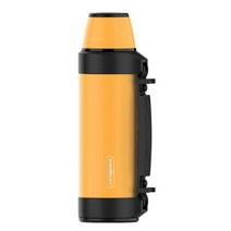 스텐 보온물병 대용량 텀블러 여행 휴대용 커피 스테인레스 1200 1500ML, 7.1500ml - Yellow