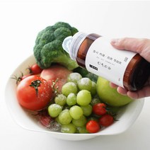 과일 채소 세척 세척제 잔류농약제거 주방 1종 세제 산화 칼슘파우더 100%, 4개