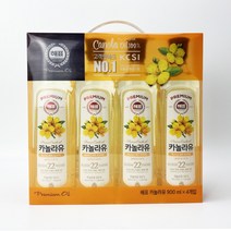올따옴 사조해표 카놀라유 선물세트 C-1호, 4개, 900ml