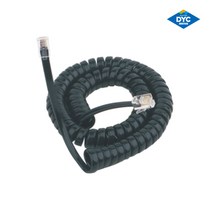 동양 전화 수화기 코드 D-TELC-107 흑색, 단품