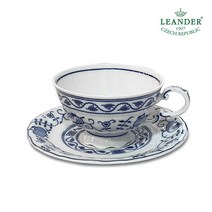 재영코리아 LEANDER 리엔더 체코그릇 티세트커피잔1P+소서1P -, 기본