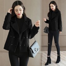 여성용 모직 숏코트 하늘비즈 A31 F167T664