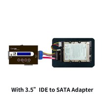 카세트플레이어 UReach PRO218 1to2 HDD SSD 복사기 독립형 IDE SATA mSATA NGFF, with 3pc 35ide adpt