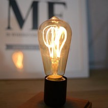 LED 하트 에디슨 램프 4W (가지형) ST64